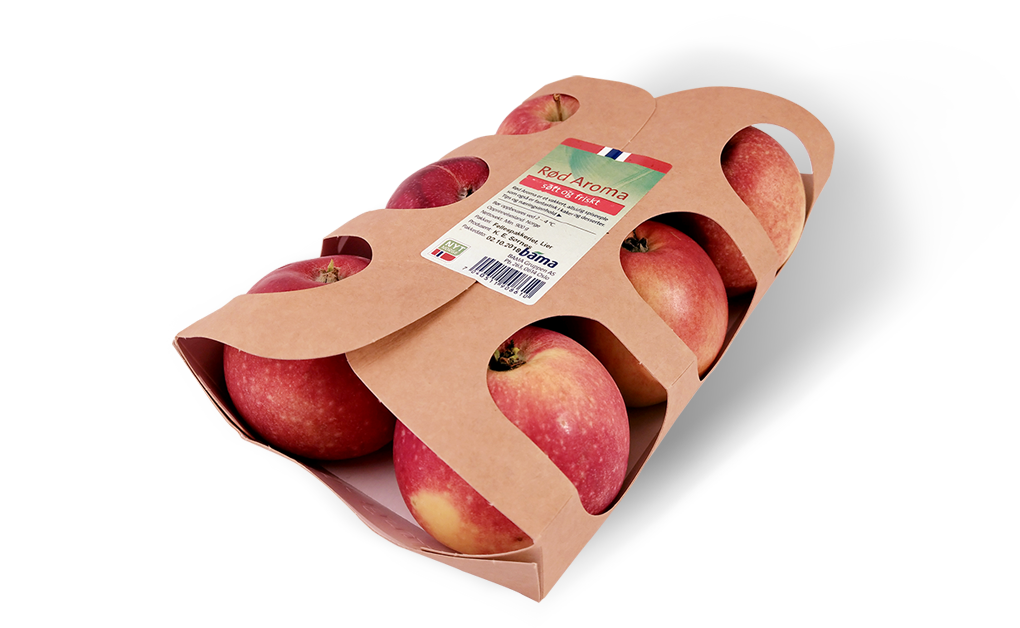 Bærekraftig emballasje for frukt